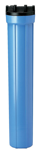 158205 #20 Slim Line Housing 1/2" NPT Black/Blue w/o Pressure Relief