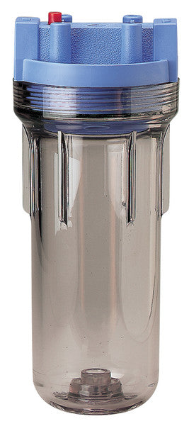 Pentek 150071 #10 3/4" Standard Blue/Clear Housing With Pressure Relief
