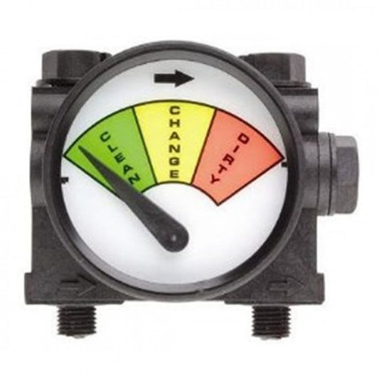 Pentek 143549 3 Colors Differential Pressure Gauge for 3G Meter Mount Housings